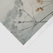 Natuur Elementen Abstracte Botanische Achtergrond  Tissuepapier (Detail)