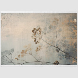 Natuur Elementen Abstracte Botanische Achtergrond  Tissuepapier
