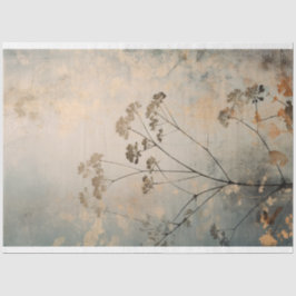Natuur Elementen Abstracte Botanische Achtergrond  Tissuepapier