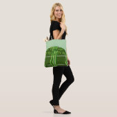 Natuur Embrace Bamboo Gift Wrap Draagtas (Op model)