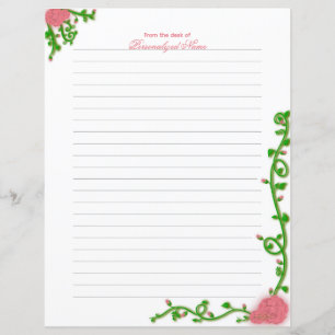 Natuur Embrace Lined Paper Sheet