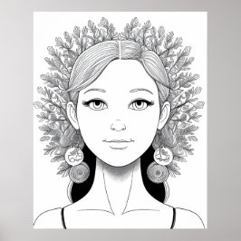 Natuur Embrace Poster