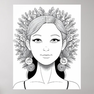 Natuur Embrace Poster