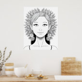 Natuur Embrace Poster (Keuken)