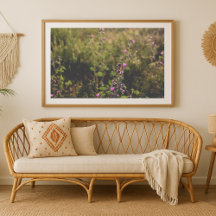 Natuur- en bloemenfotografieposter