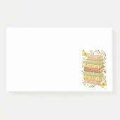 Natuur en boekenliefhebber Botanische Stack Post-it® Notes (Voorkant)