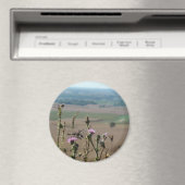 Natuur en Butterfly Photo Magnet Magneet (Insitu (Vaatwasser))