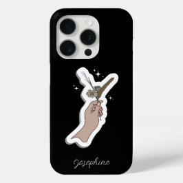 Natuur en eenvoud illustratie iPhone 15 pro case