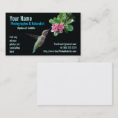 Natuur en wild Fotografe Visitekaartje (Voorkant / Achterkant)