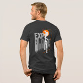 Natuur exploratie (2) | Heren Tri-Blend Shirt (Voorkant)