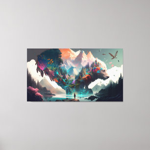 Natuur Fantasy Canvas Afdruk