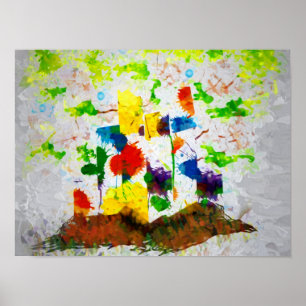 "Natuur Fantasy - Tree of Life" Poster