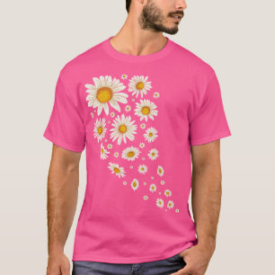 Natuur Floral Gardener Daisy Lover Daisy Flower T-shirt