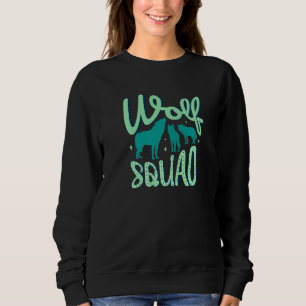 Natuur Forest Animal Wildlife Wolf Squad Trui