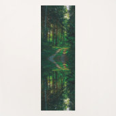 Natuur Forest Birch Trees Landscape Road Yogamat (Voorkant)