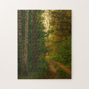 Natuur Forest Rural Hut Village Belarus Legpuzzel