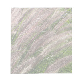 natuur foto - pampasgras - roze groen - notitieblok