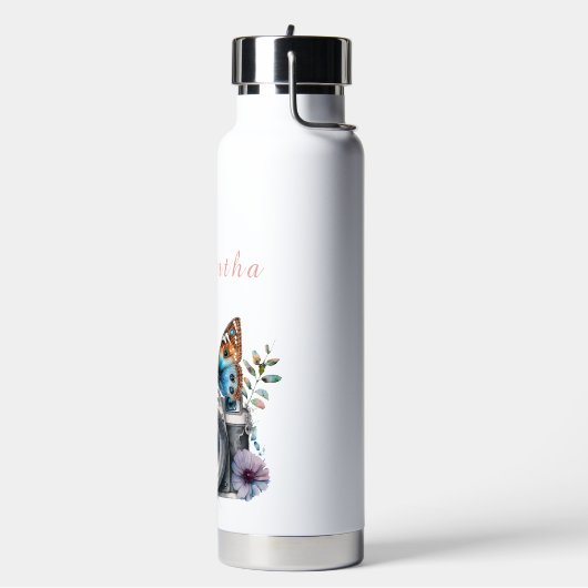 Natuur fotograaf waterfles (Links)