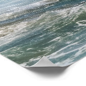Natuur Fotografie Beach Ocean Tide Poster (Hoek)