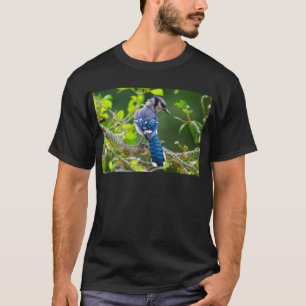 Natuur Fotografie Shy Blue Jay Apparel Giften T-shirt