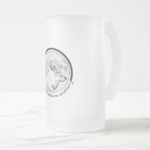 Natuur Galerij Logo ontwikkelen Matglas Bierpul