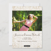 Natuur Garden 2 Aankondiging van het Afstuderen Fo (Achterkant)