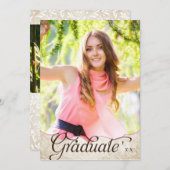 Natuur Garden 2 Aankondiging van het Afstuderen Fo (Voorkant / Achterkant)