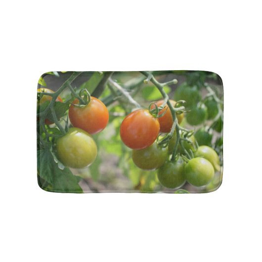 Natuur Garden Cherry Tomaten Badmat (Voorkant)