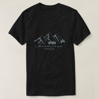 Natuur-geïnspireerd grafisch T-shirt