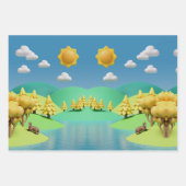 Natuur-geïnspireerd inpakpapier (Voorkant 2)