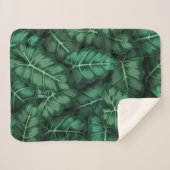 Natuur geïnspireerd thema sherpa deken (Voorkant (horizontaal))