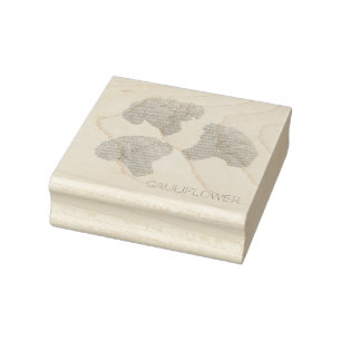 Natuur-geïnspireerde Bloemkool Rubber Stamp voor D Rubberstempel