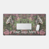 Natuur geïnspireerde mot bureaumat (Keyboard & Muis)