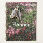 Natuur geïnspireerde mot planner (Voorkant)