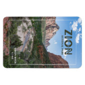 Natuur-geïnspireerde souvenirs magneet (Horizontaal)