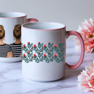 Natuur-geïnspireerde Tea Mok - Cadeau voor koffiel