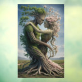 Natuur geliefden raamsticker (Vel 3)