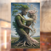 Natuur geliefden raamsticker (Vel 2)