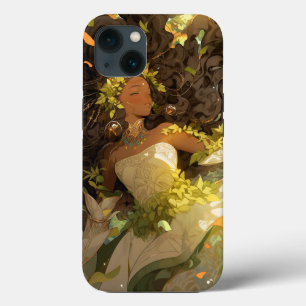 Natuur Godin Afro-Amerikaanse Fantasy Art iPhone 13 Hoesje