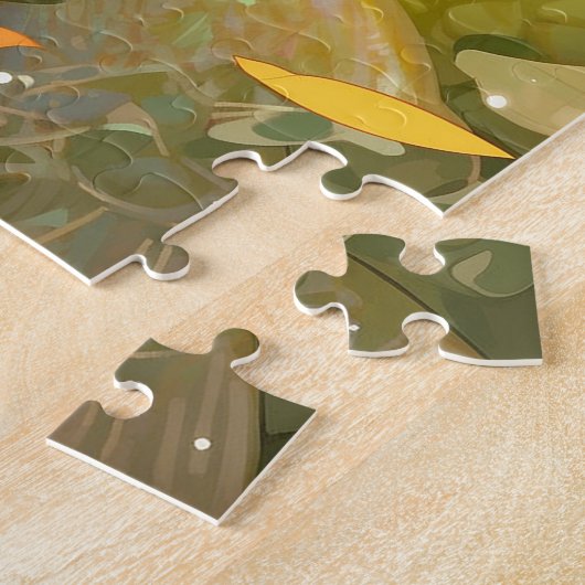 Natuur Godin Afro-Amerikaanse Fantasy Art Legpuzzel (Zijkant)