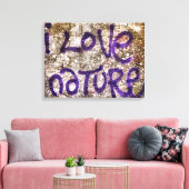 NATUUR GRAFFITI CANVAS AFDRUK (Insitu (Woonkamer))