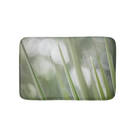 Natuur Groene pointe Plant Foto Badmat (Voorkant)