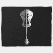 Natuur Guitar Fleece Deken (Voorkant (Horizontaal))