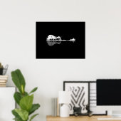 Natuur Guitar Poster (Thuiskantoor)