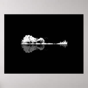 Natuur Guitar Poster