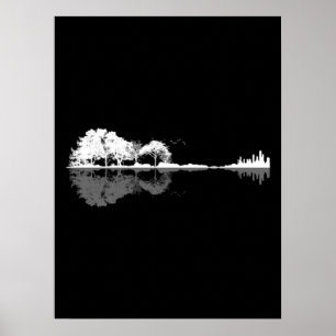Natuur Guitar Poster