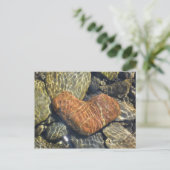 natuur hart briefkaart (Staand voorkant)