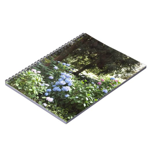 Natuur Hydrangea Floral Trees Fotografie Notitieboek (Linkerzijde)