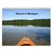 Natuur in Michigan Calendar Kalender (Hoes)