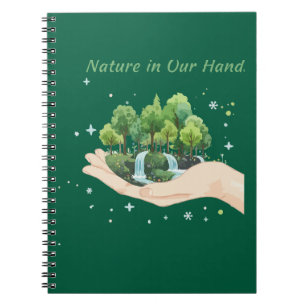 Natuur in Onze Handen Aquarel Milieukunst Notitieboek